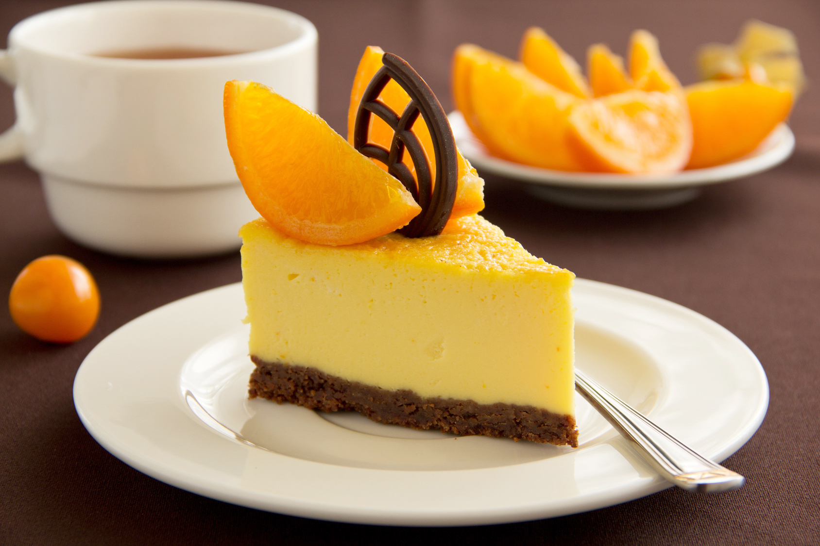 Lire la suite à propos de l’article Cheese cake chocolat orange