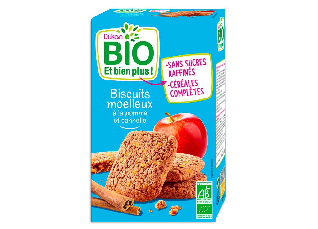 Biscuits Moelleux A La Pomme Et Cannelle Dukan New Boutique