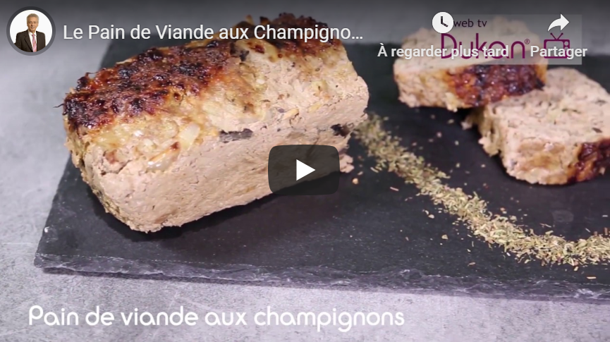 Read more about the article Pain de viande aux champignons