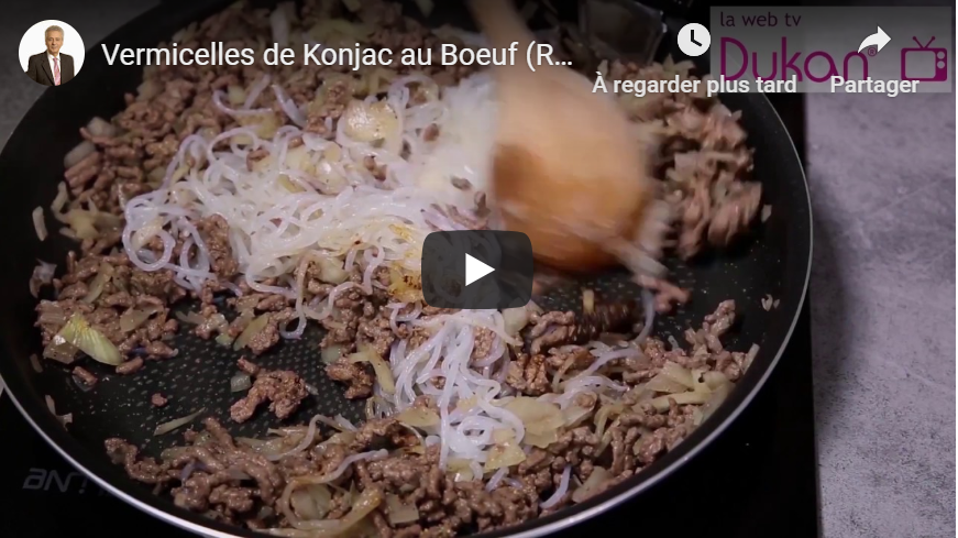 Read more about the article Vermicelles de konjac au boeuf miso