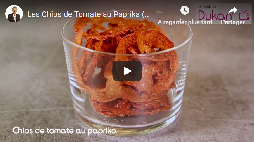 Lire la suite à propos de l’article Chips de tomate au paprika