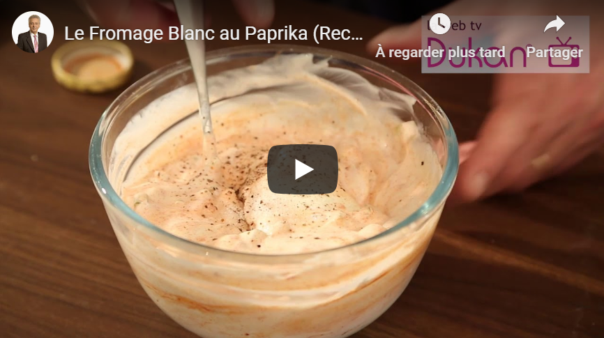 Lire la suite à propos de l’article Recettes Dukan: fromage blanc au paprika