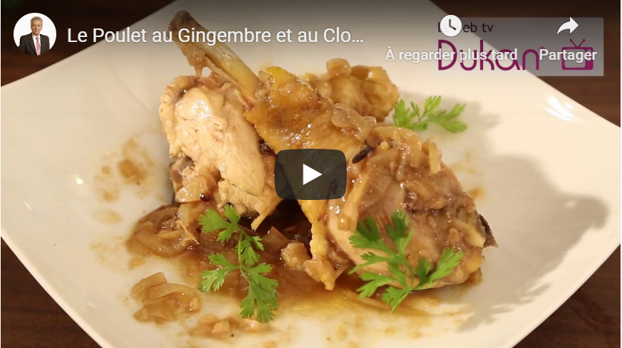 Lire la suite à propos de l’article Poulet au gingembre et au clou de girofle