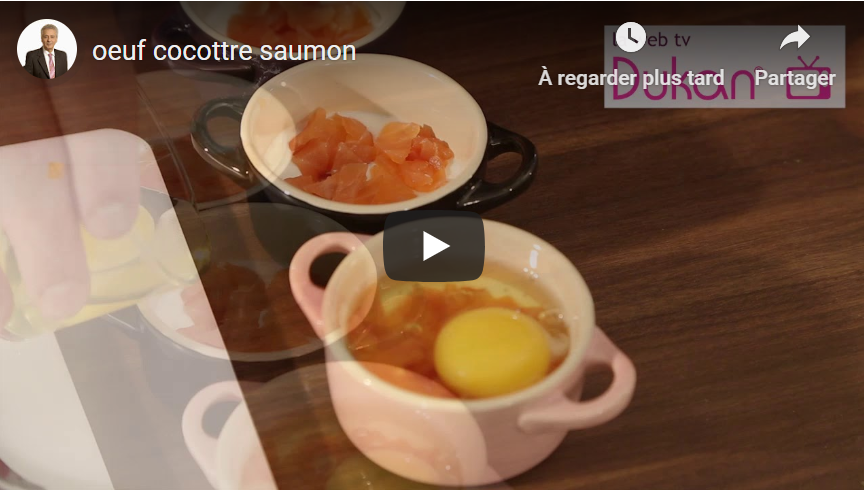 Lire la suite à propos de l’article Oeuf cocotte saumon