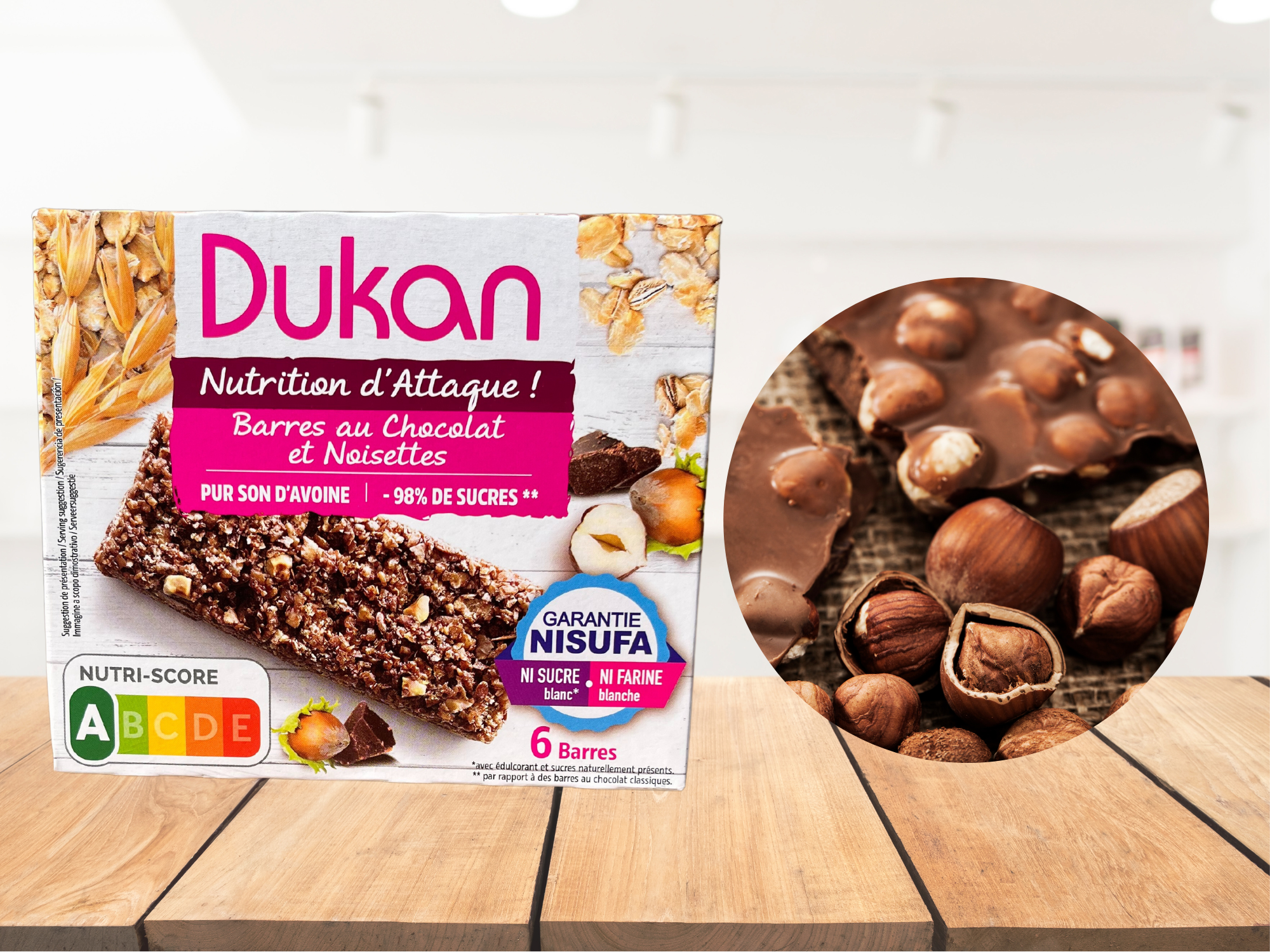 Dukan Biscuits Pepites Chocolat 6x3