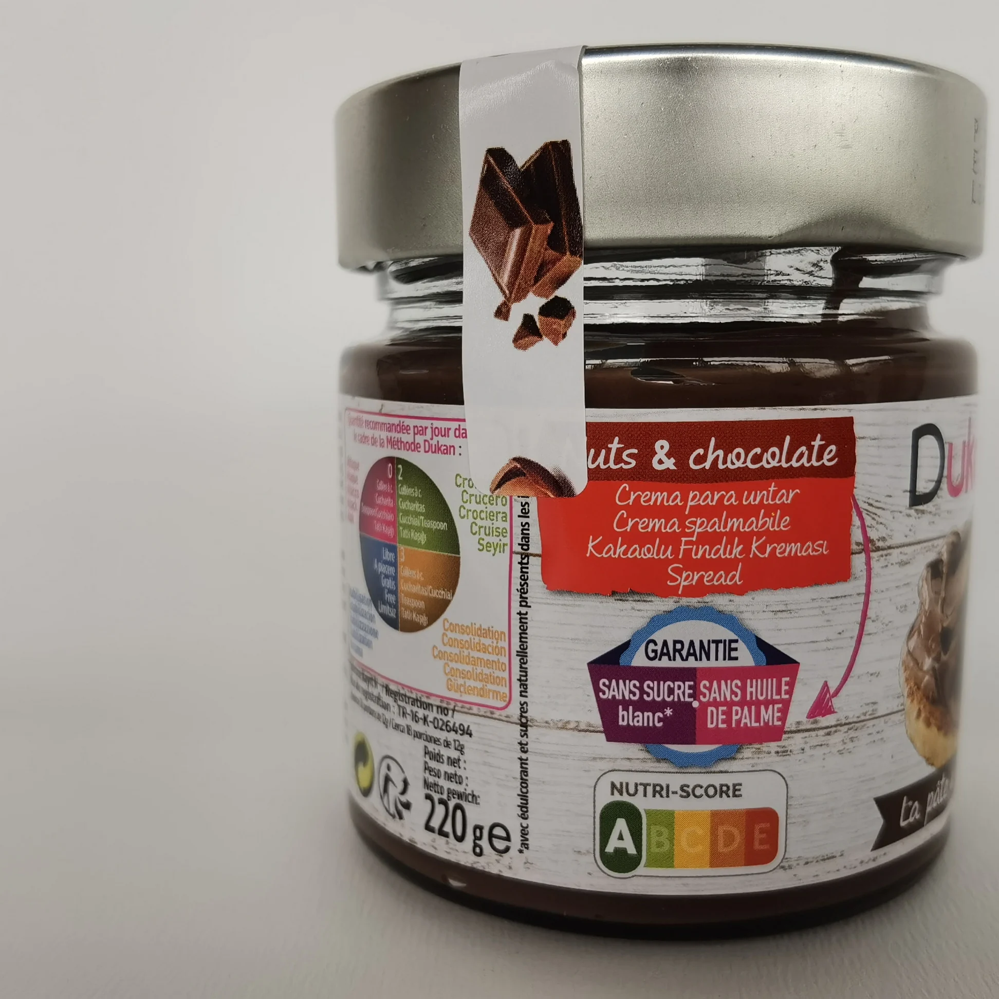Lot de 5 dukanella nouvelle recette Top 220g