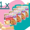 Lot de 4 Crackers au parmesan et graines