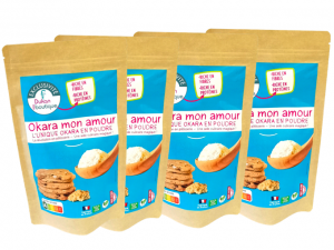 Lot de 4 poudre OKARA MON AMOUR DUKAN