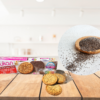 Biscuits nappés de chocolat et graines de Chia