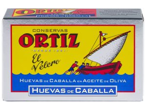 Conservas Ortiz Œufs de Maquereau (poissons) à l’huile d’olive 110g
