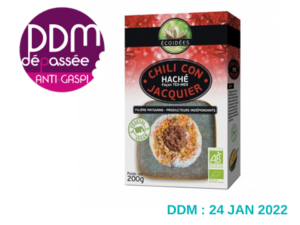 Anti-Gaspi chili con jacquier haché façon tex-mex ethnoscience 200 g – DDM 24 JAN 2022