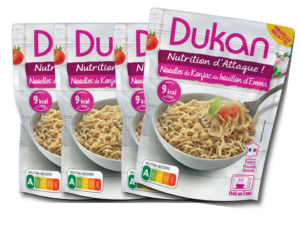 Lot de 4 noodles de konjac au bouillon d’emma dukan