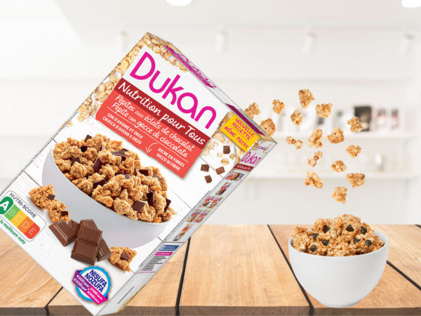 ANTI GASPILLAGE- Pépites croustillantes aux éclats de chocolat  Seulement étui carton abîmé