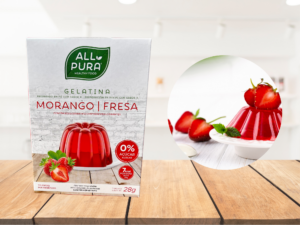 Gelatina alla fragola senza zucchero (Fragola Zero Jelly ) 28g – ALL PURA