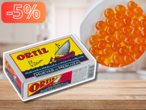 Les Œufs de merlu(poissons) à l’huile d’olive 110g – ORTIZ