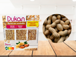 Barres aux cacahuètes nouvelle recette (3x30gr)