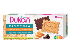 Biscuits glycémia orange et chocolat