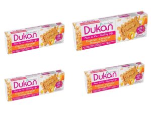Lot de 4 biscuits saveur écorces d’Orange 140g