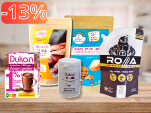 Lot de 5 PACK MAXI DUKABDO (roa+blé+abdofat+cacao en poudre+okara)