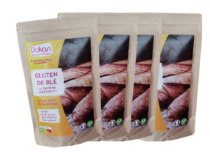 Lot de 4 Gluten de blé 200g