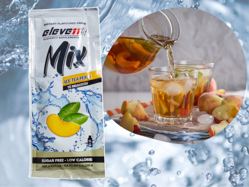 Eleve11fit MIX SAVEUR ICE TEA PEACH ( thé glacé au pêche) SANS SUCRE