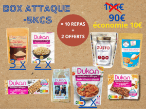 BOX ATTACK  : objectiv – 5 KG