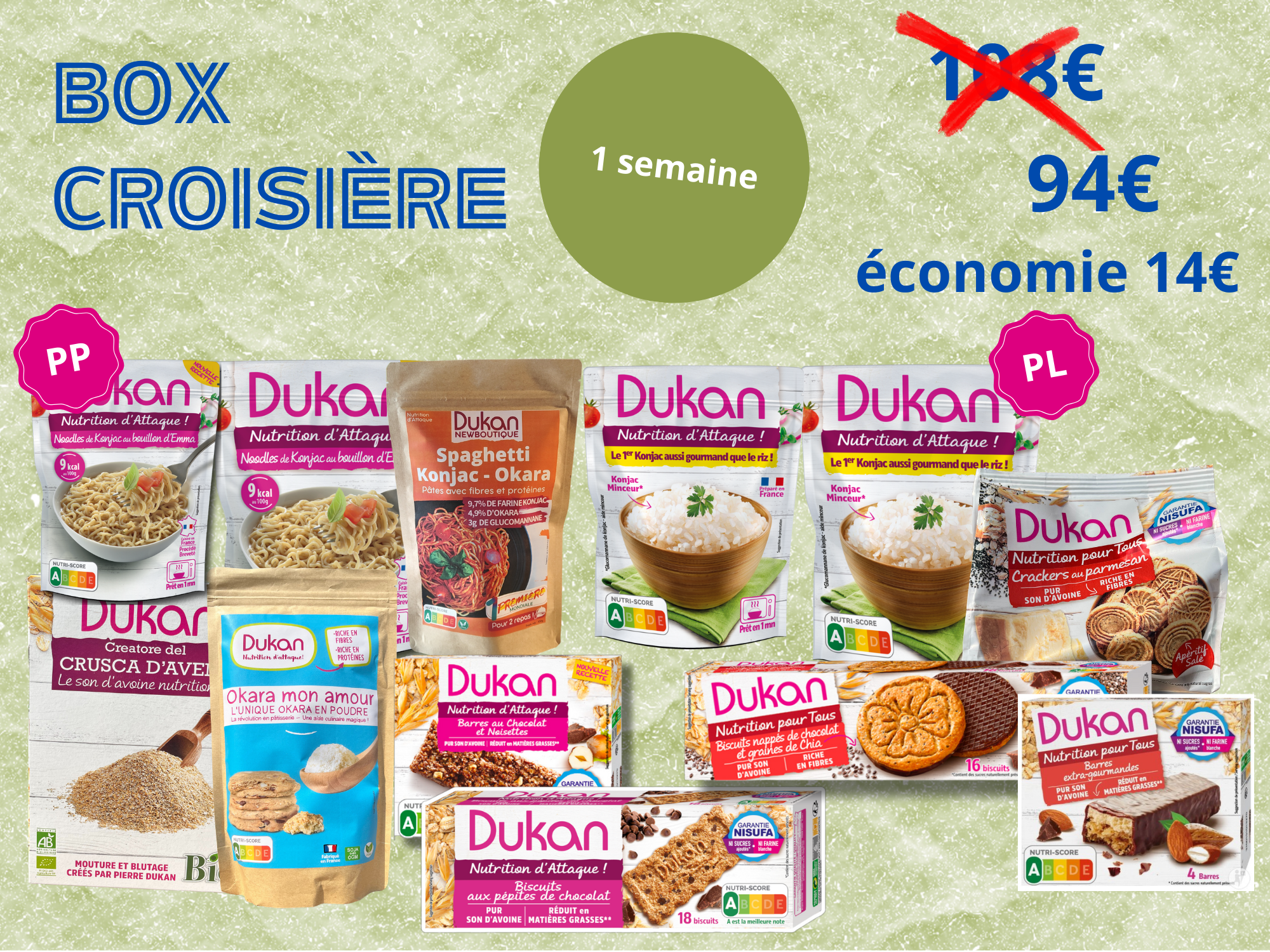 Box 1 SEMAINE EN CROISIERE