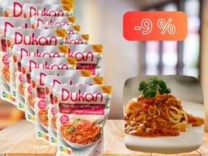 Lot de 12 Noodles de konjac dukan à la bolognaise