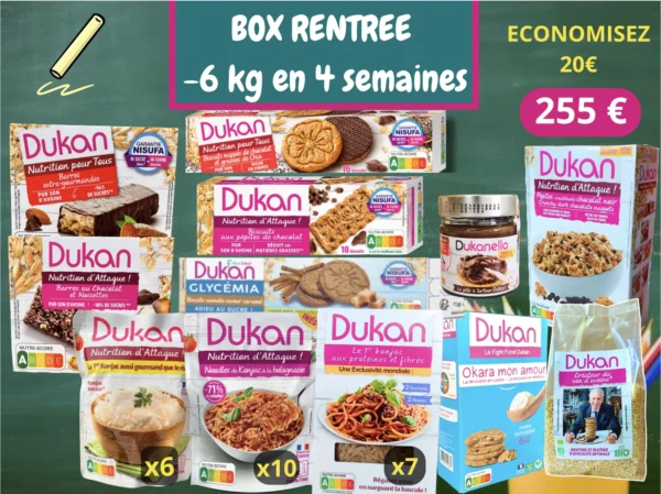 BOX RENTREE 4 SEMAINES – 6KG