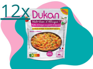 Lotto di12 Paella di konjac con pollo e verdure