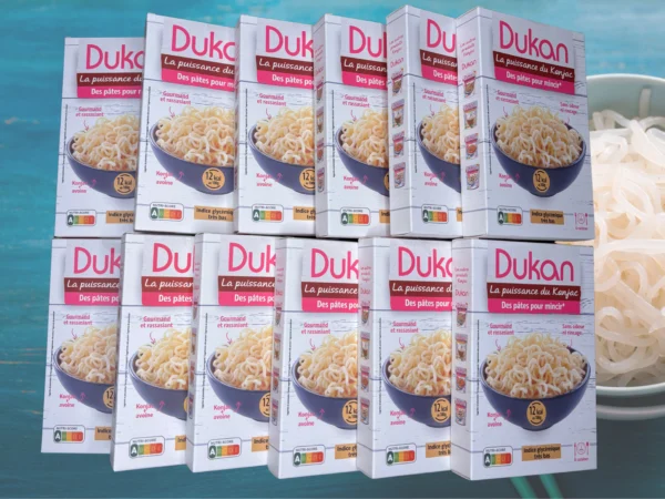 LOT DE 12 Shirataki de Konjac Dukan ZERO EAU & ZERO ODEUR