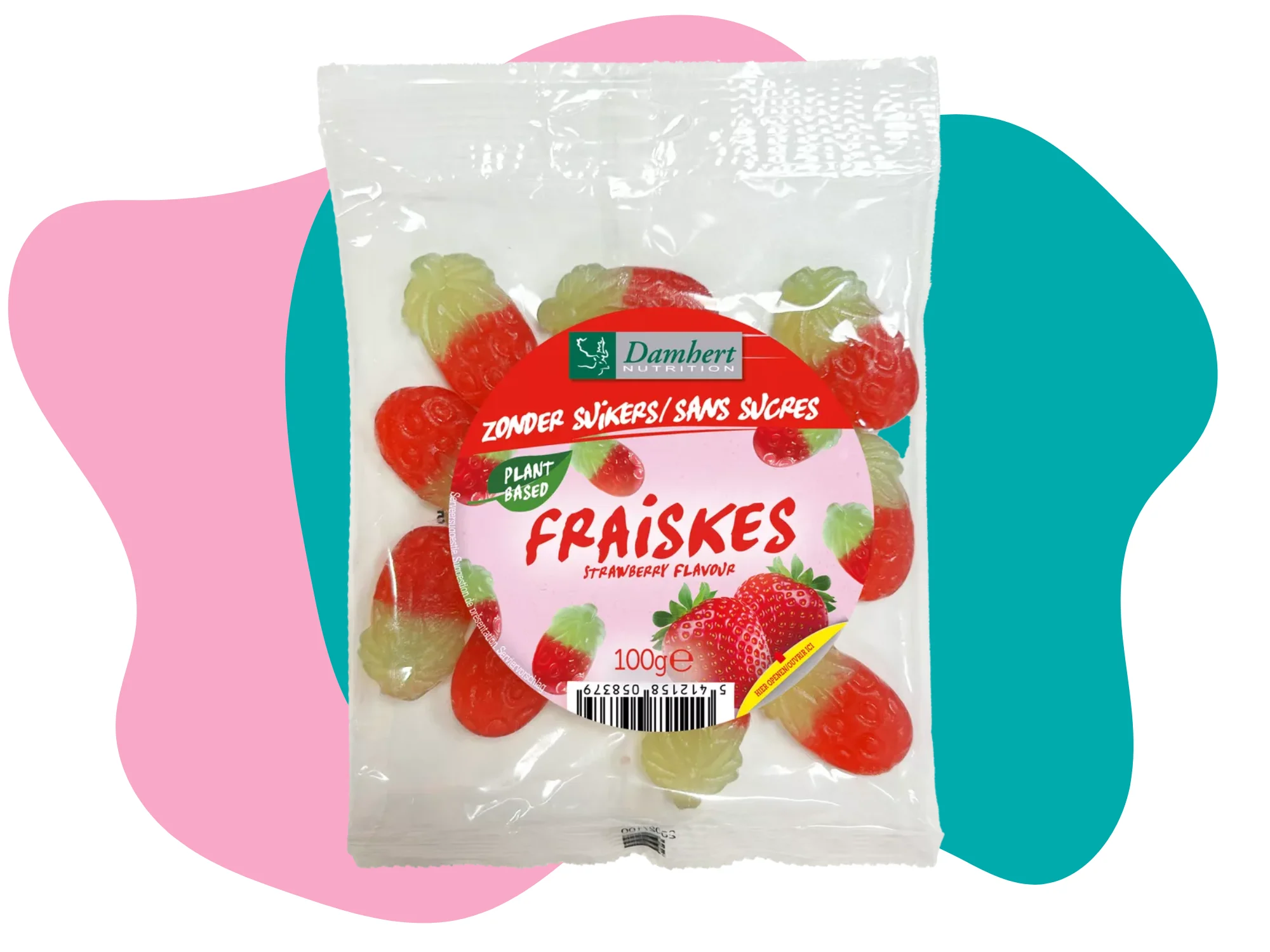 Bonbon Gomme Fraise