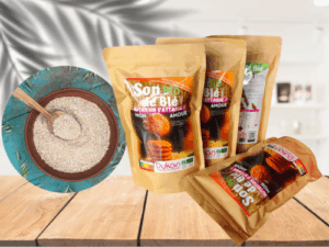 Lot de 4 son de blé 200g Nutrition Attaque