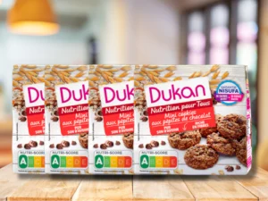 Lot de 4 mini cookies aux pépites de chocolat 100g