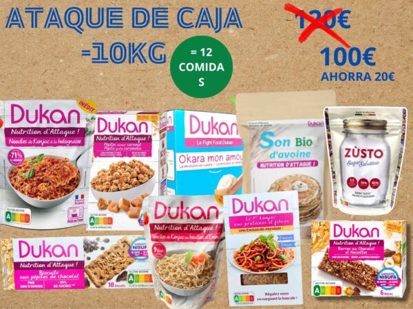BOX ATAQUE OBJETIVO -10 kg