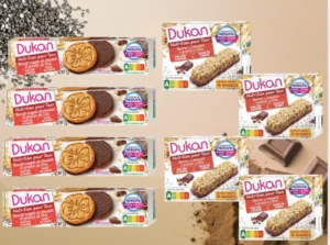 Lot de 4 Paquets de barres chia et de 4 de biscuits chia
