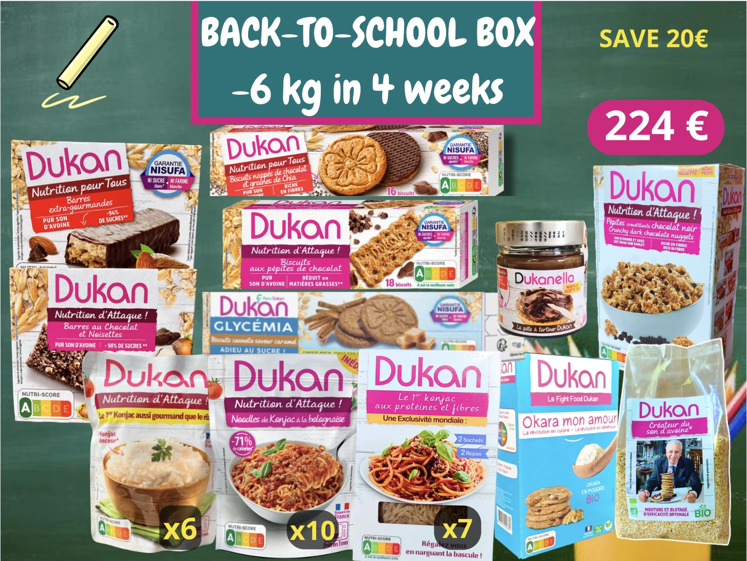 BOX RETURN 4 WEEKS - 6KG
