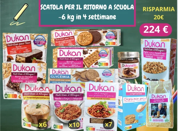 BOX RIENTRO 4 SETTIMANE -6 KG