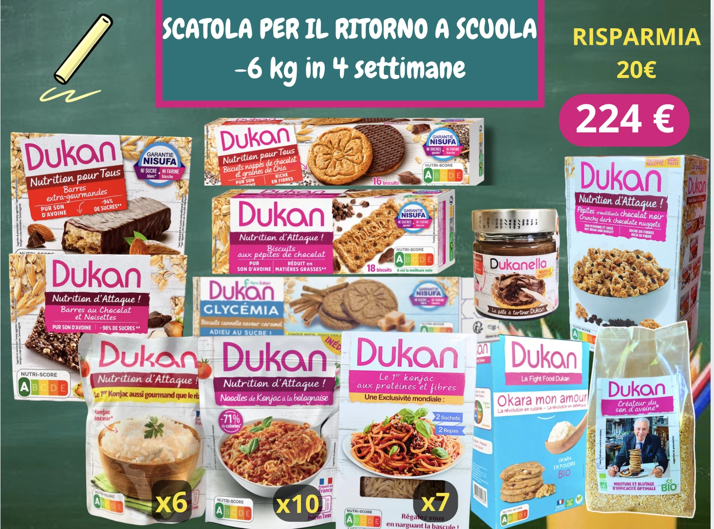 BOX RIENTRO 4 SETTIMANE -6 KG