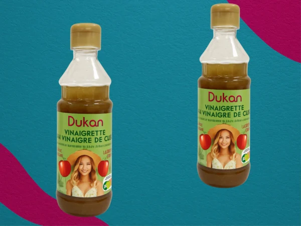 LOT DE 2 VINAIGRETTES DUKAN AU VINAIGRE DE CIDRE