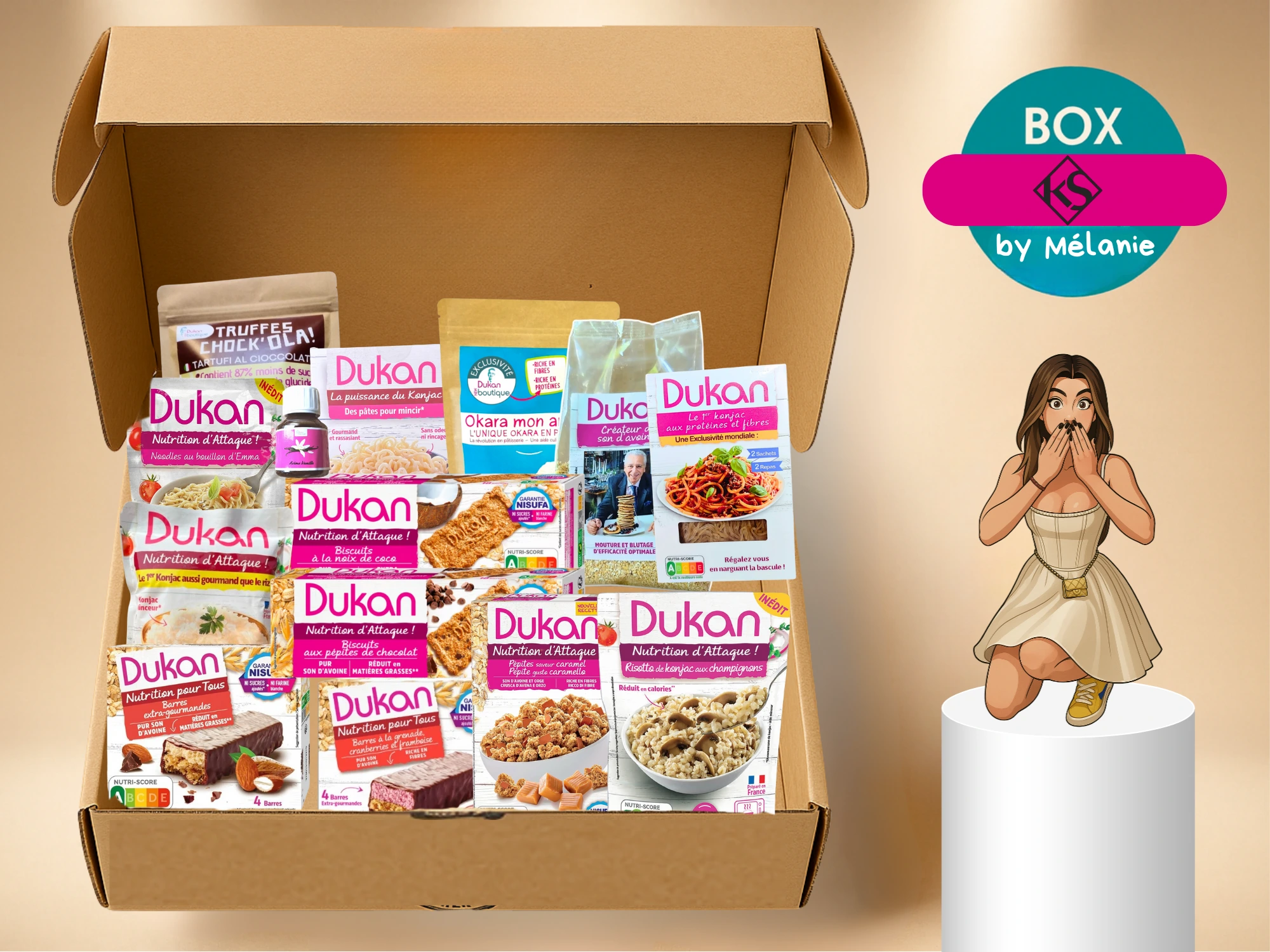 Box Après les Fêtes spéciale K by Mélanie- Objectif - 3 à 5 kg