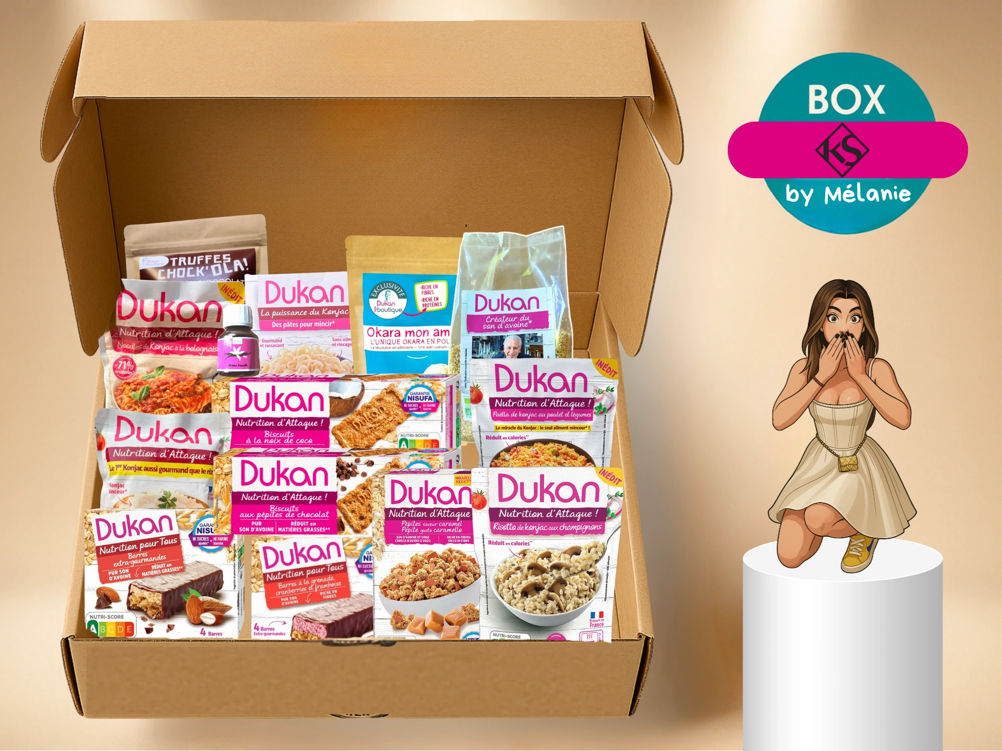 Box Après les Fêtes spéciale K by Mélanie- Objectif - 3 à 5 kg