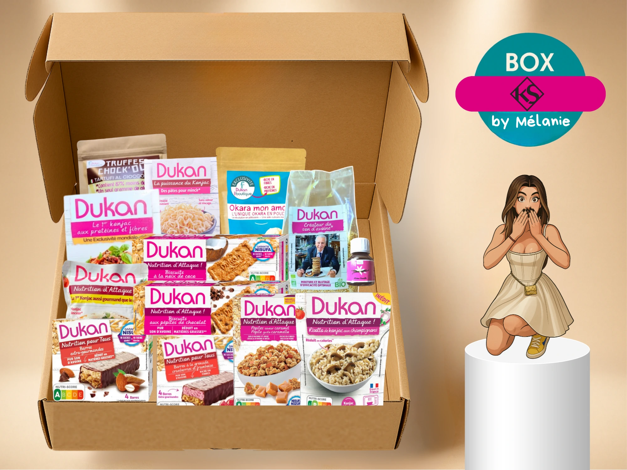 Box Après les Fêtes spéciale K by Mélanie- Objectif - 3 à 5 kg