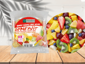 Bonbons Sans Sucres Fruit Gomme 100g