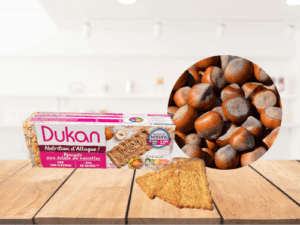 Biscuits aux éclats de noisettes 225g<BR><B> Prix en baisse - 2%</B>