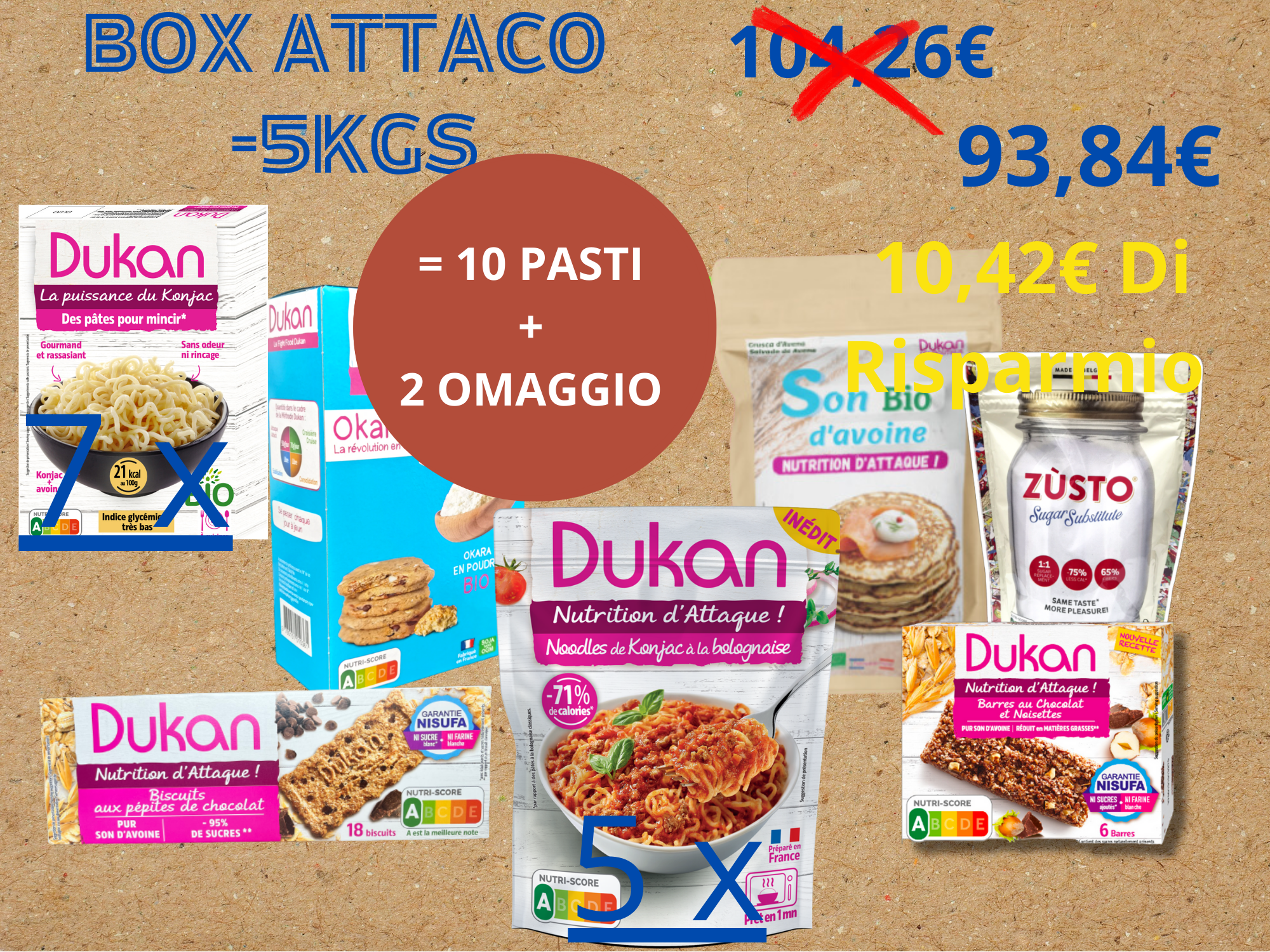BOX ATTACCO - OBIETTIVO - 5 KG