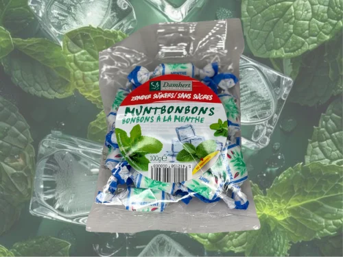 Bonbons TENDRE Sans Sucres à la MENTHE 100G