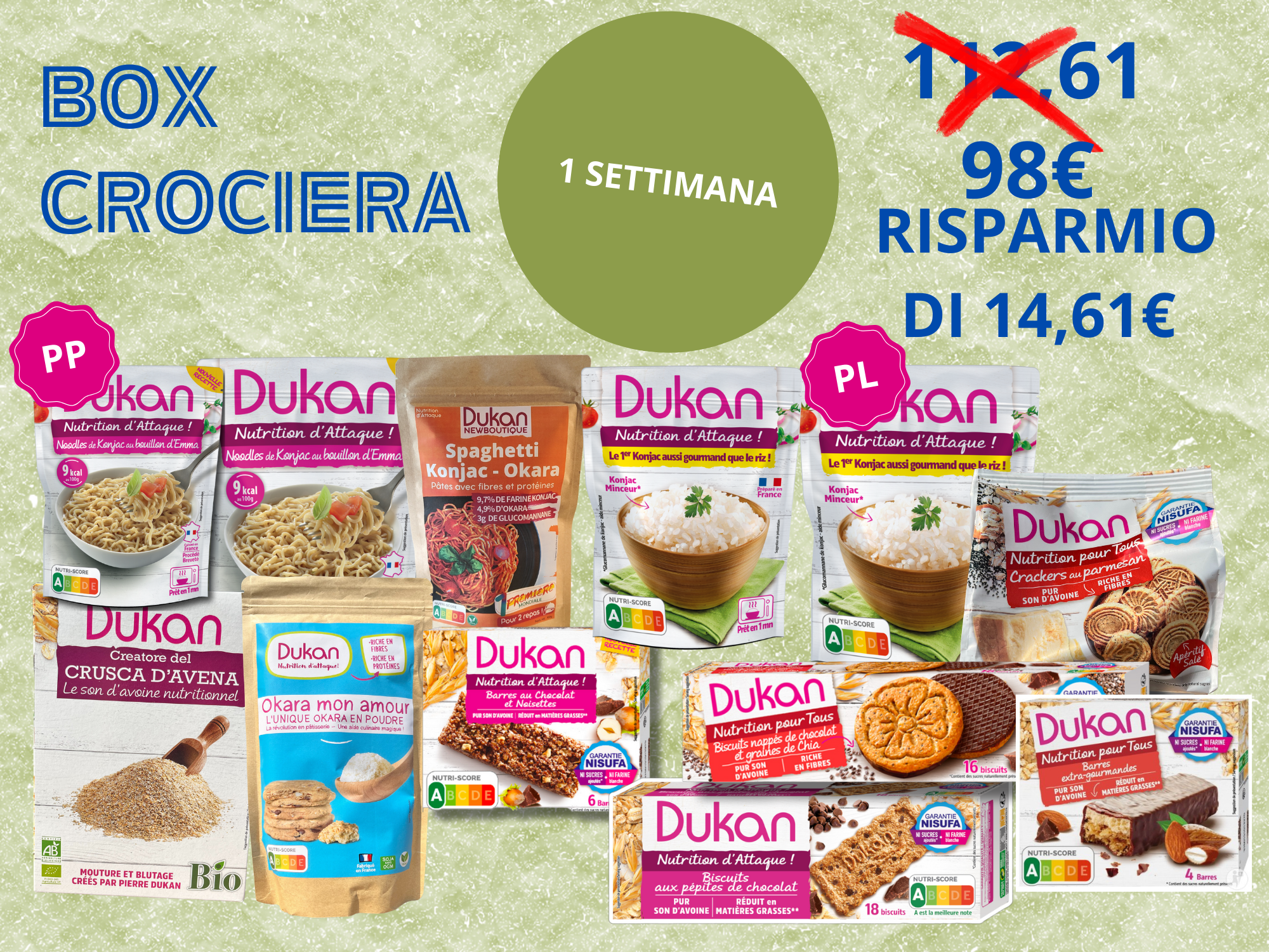 Box 1 SETTIMANA DI CROCIERA