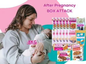 AFTER THE PREGNANCY - BOX ATTACK: TARGET  -8KG