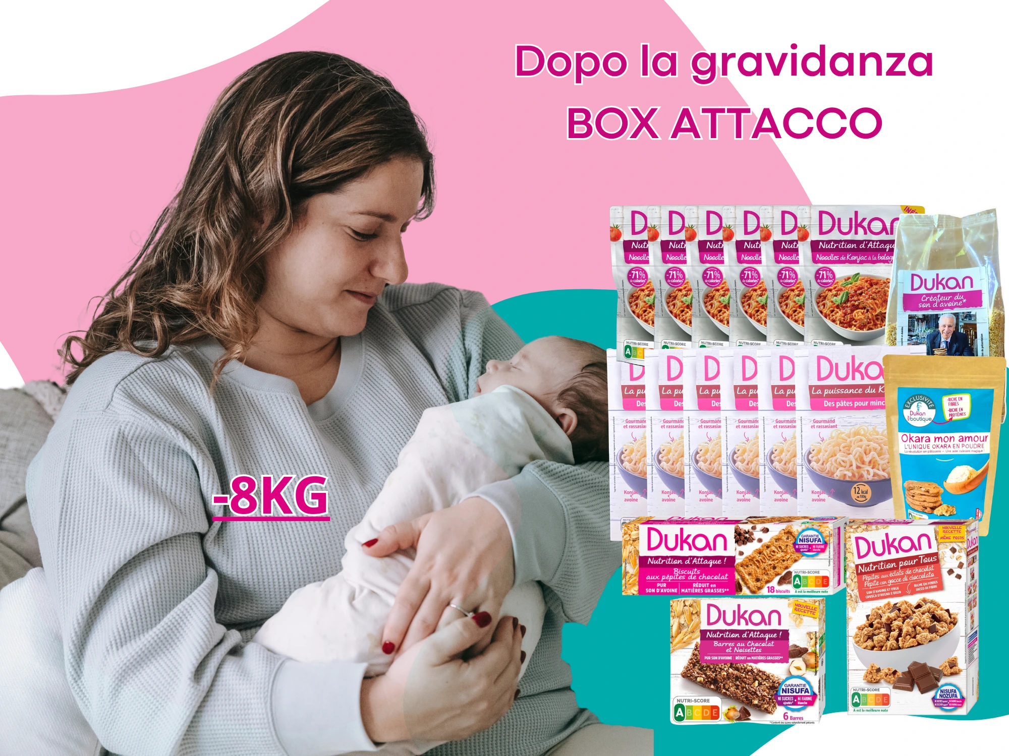 DOPO LA GRAVIDANZA - Box Attacco -8kg